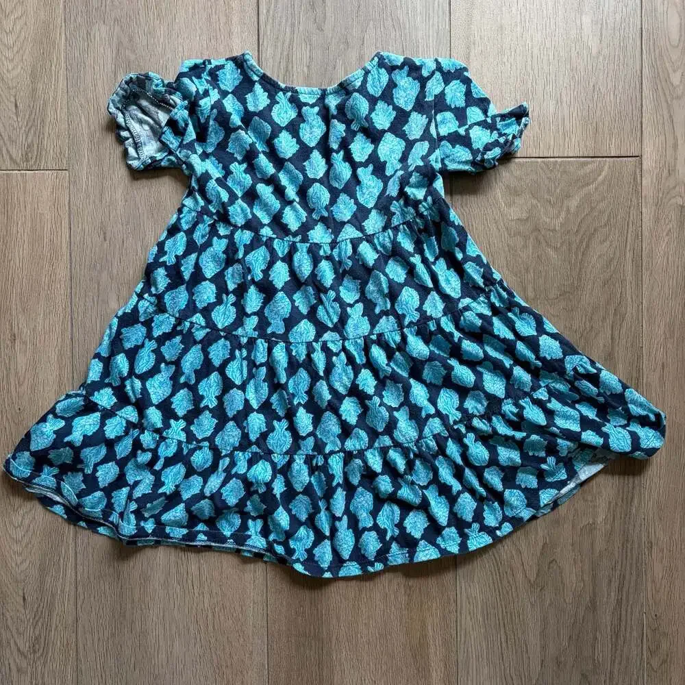 Lilly Pulitzer Girls Mini Jodee Dress Low Tide Navy Any Fin For You